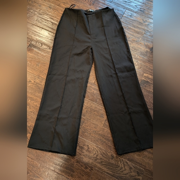 Missguided Pants - NWT Missguided Plus Straight Leg Trouser Black